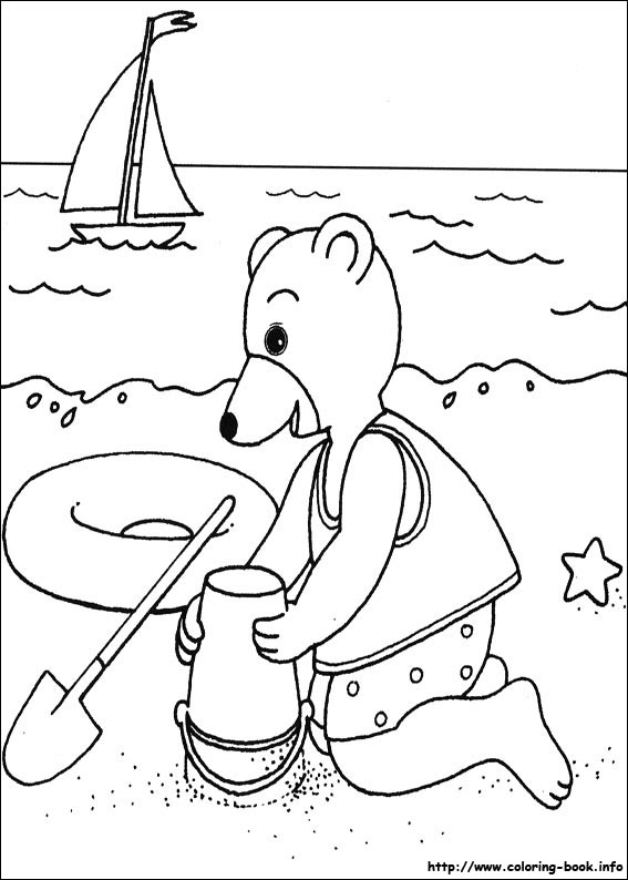 Little Brown Bear coloring picture